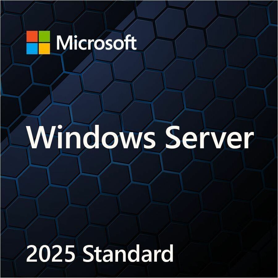 Microsoft Windows Server 2025 Standard Edition 64-bit - License - 16 Core