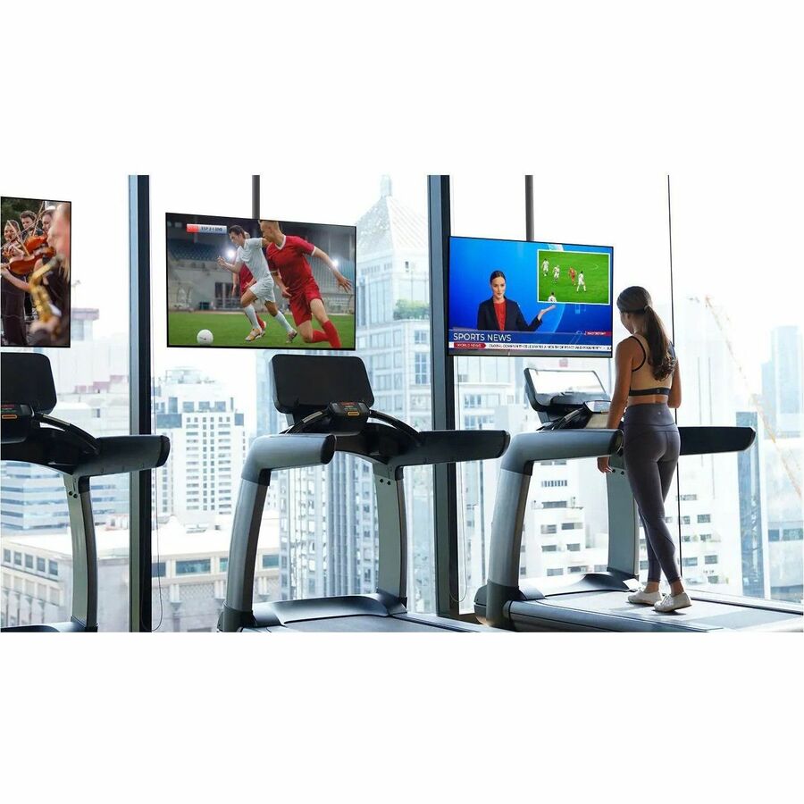 Samsung Crystal HCU708 HG43CU708NF 43" Smart LED-LCD TV - 4K UHDTV - High Dynamic Range (HDR) - Black