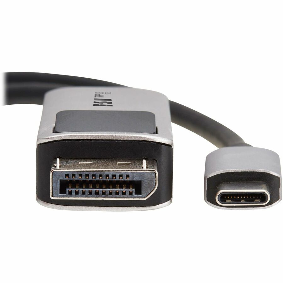 Eaton Tripp Lite Series USB-C to DisplayPort Active Adapter Cable (M/M) - 8K 60 Hz, 4K 144 Hz, HDR, 4:4:4, HDCP 2.3, Black, 6 ft. (1.8 m)