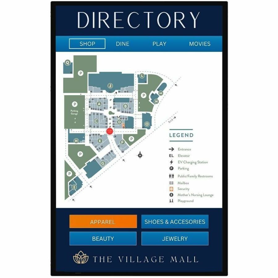 Planar SLP50-T 4K LCD Touch Display