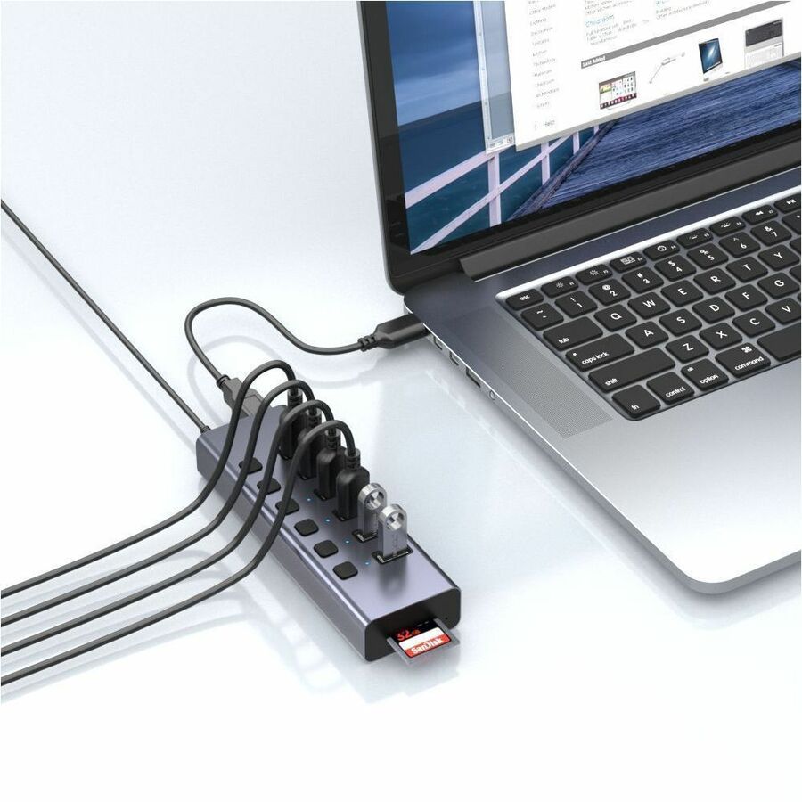 8 IN 1 MULTI FUNCTION USB HUB
