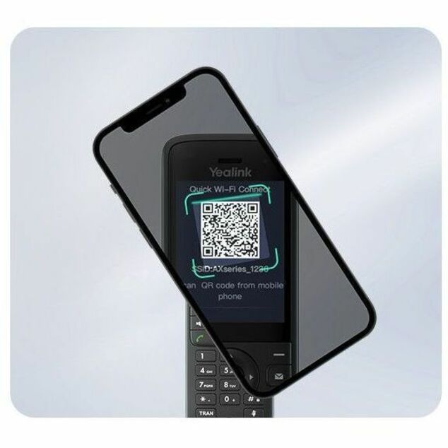 Yealink AX83H IP Phone - Cordless - Wi-Fi, Bluetooth - 5 Multiple Conferencing - Wall Mountable, Stand Mountable