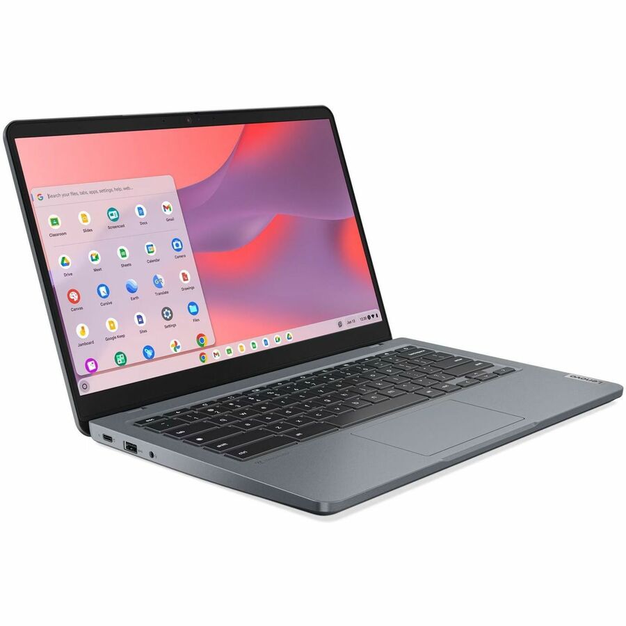 Lenovo 14e Chromebook Gen 3 82W6003CUS 14" Touchscreen Chromebook - Full HD - Intel N-Series N100 - 8 GB - 64 GB Flash Memory - English Keyboard - Storm Gray