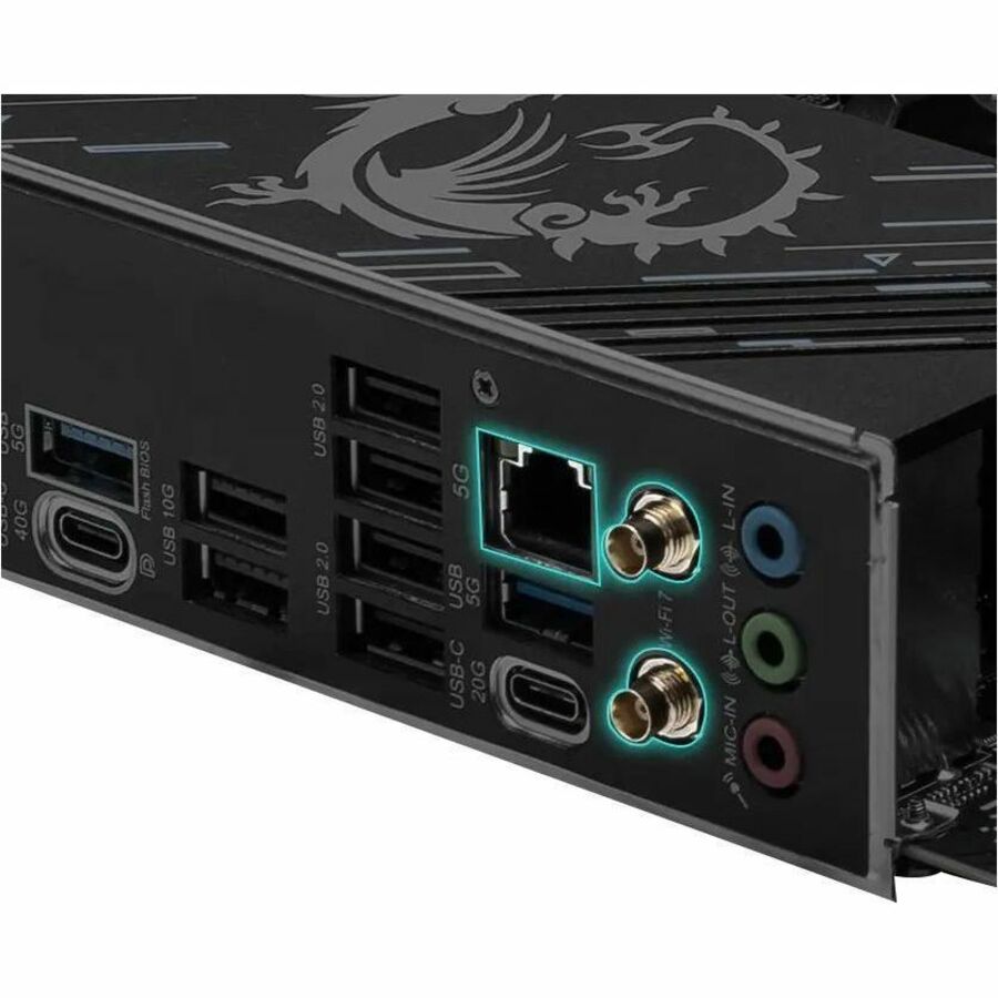 MSI X870 GAMING PLUS WIFI Gaming Desktop Motherboard - AMD X870 Chipset - Socket AM5 - ATX