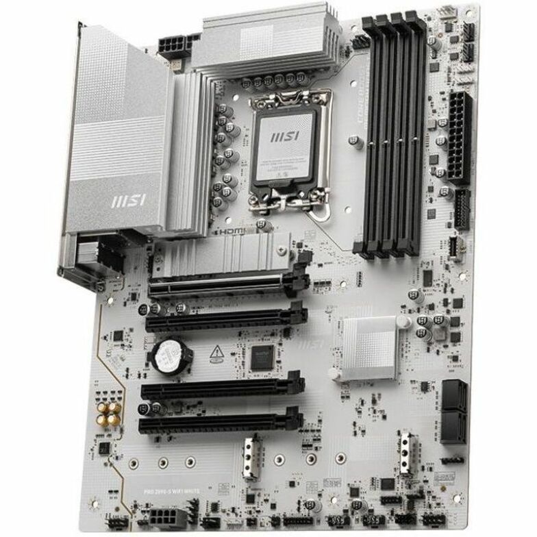 MSI Z890-S WIFI WHITE Gaming Desktop Motherboard - Intel Z890 Chipset - Socket LGA-1851 - ATX