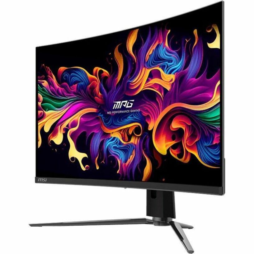 MSI MPG 321CURX QD-OLED 32" Class 4K UHD Curved Screen Gaming OLED Monitor - 16:9 - Metallic Black