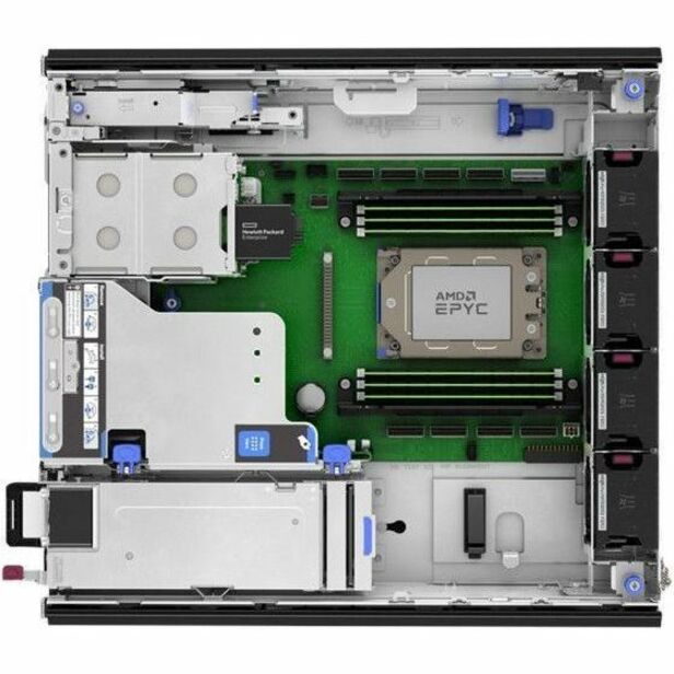 HPE ProLiant DL145 Gen11 2U Rack Server - 1 EPYC 8024P 2.40 GHz - 32 GB RAM - Serial ATA/600 Controller