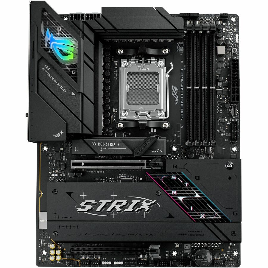 Asus ROG Strix B850-F GAMING WIFI Gaming Desktop Motherboard - AMD B850 Chipset - Socket AM5 - ATX