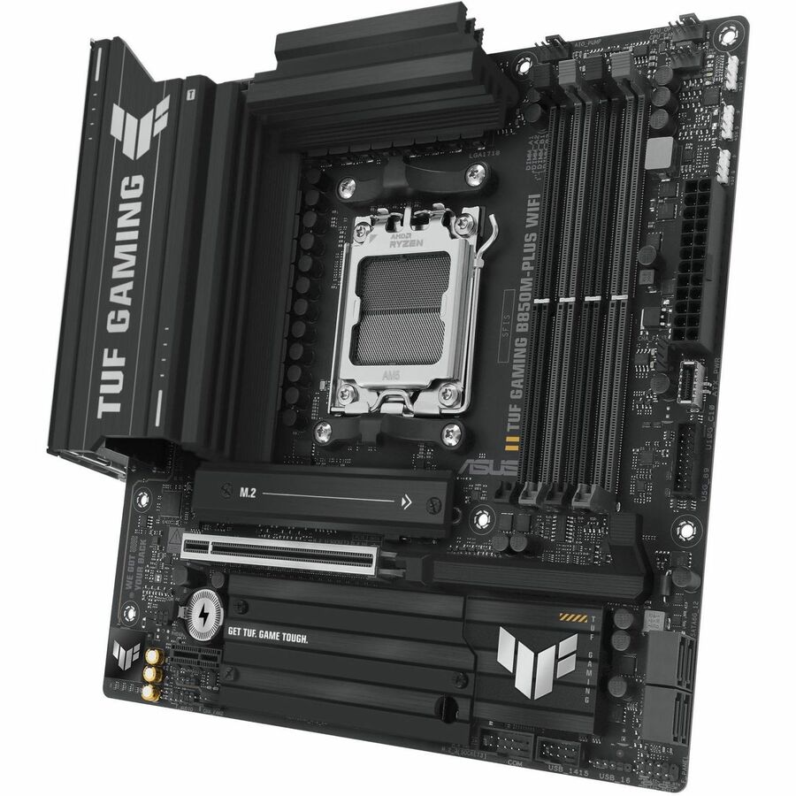 TUF B850M-PLUS WIFI Gaming Desktop Motherboard - AMD B850 Chipset - Socket AM5 - Micro ATX