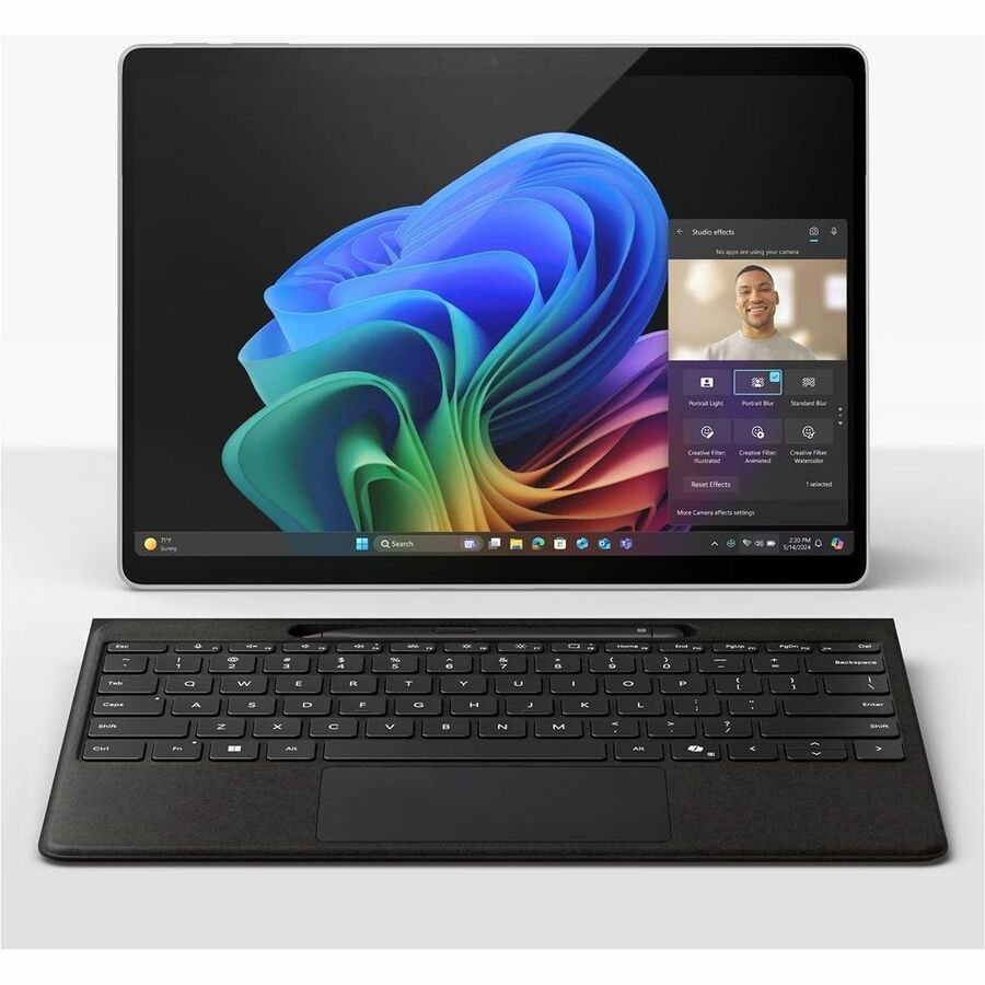 Microsoft Surface Pro 11 Copilot+ PC Tablet - 13" - vPro Technology - 32 GB - 256 GB SSD - Windows 11 Pro - Platinum