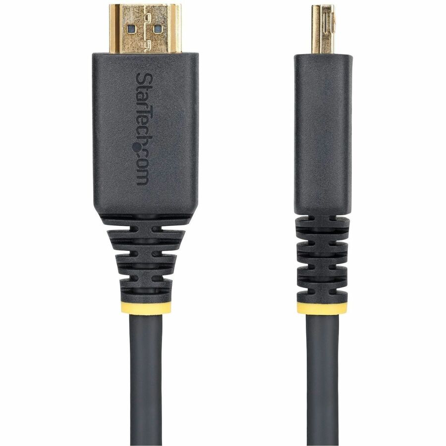 StarTech.com 3ft (0.9m) High Speed HDMI Cable with Gripping Connectors, 4K 60Hz/1440p 144Hz, 18Gbps, UHD HDMI 2.0 Cord, TPE Jacket