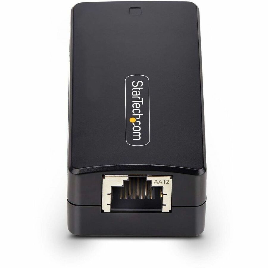 StarTech.com 1-Port Gigabit Network Isolator, Compact In-line RJ45 Ethernet Coupler with 4kV Galvanic Isolation, DIN Rail Mountable, TAA