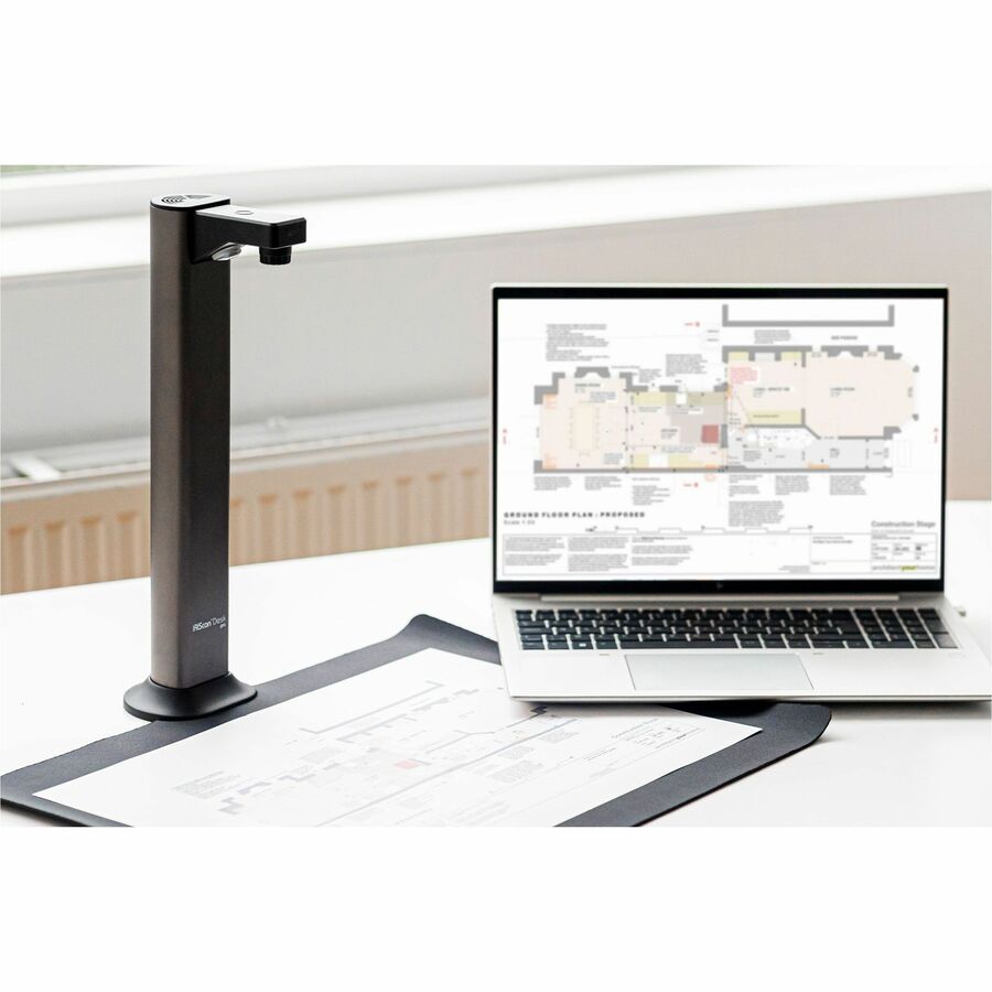 I.R.I.S. IRIScan Desk 7 Pro Overhead Scanner - 4912 x 3680 dpi Optical