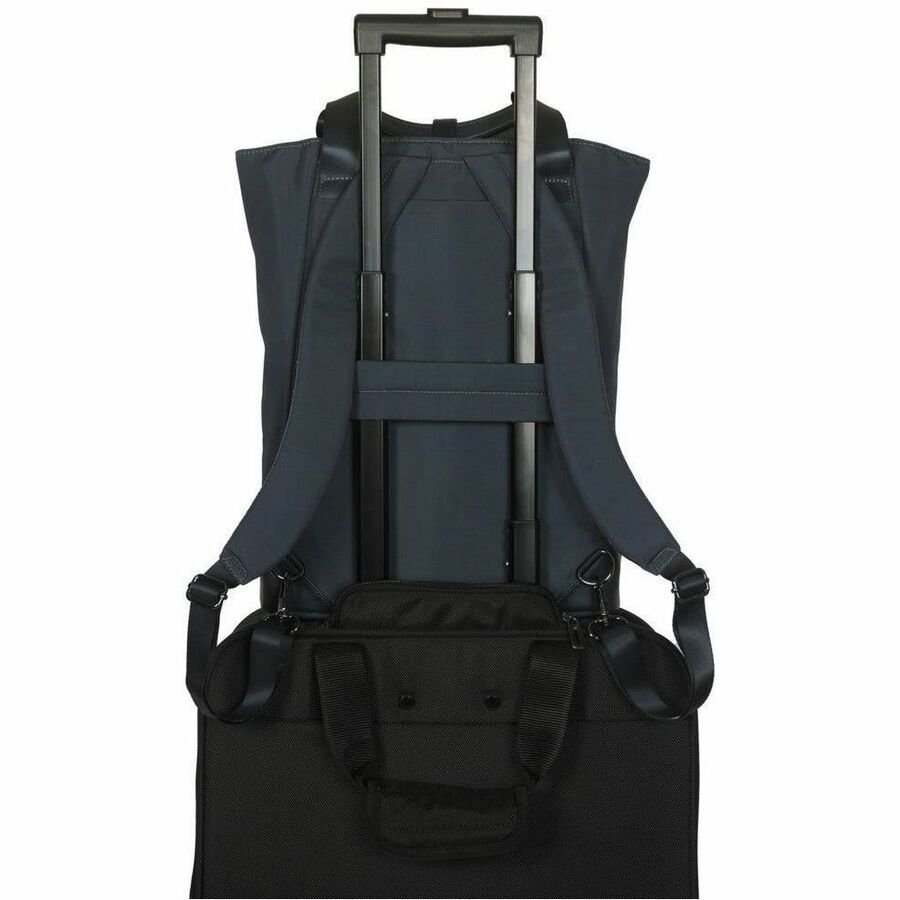 Targus vila TBB65102GL Carrying Case (Backpack/Tote) for 15" to 16" Notebook - Blue, French Oak