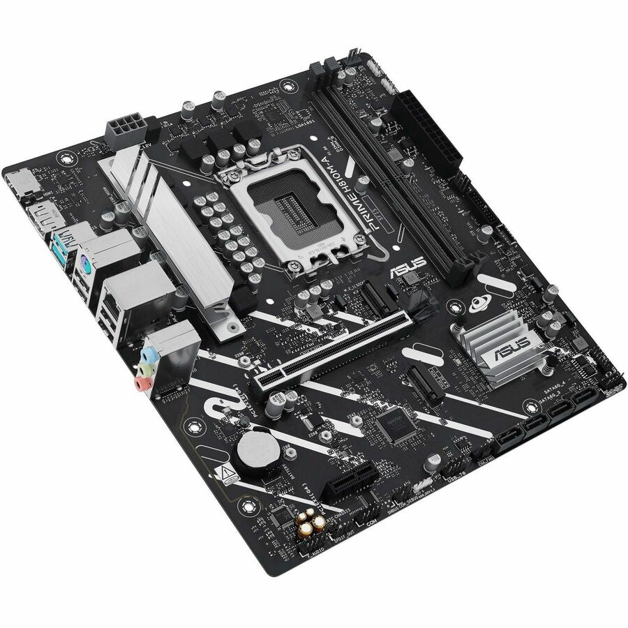 Asus Prime H810M-A-CSM Desktop Motherboard - Intel H810 Chipset - Socket LGA-1851 - Micro ATX