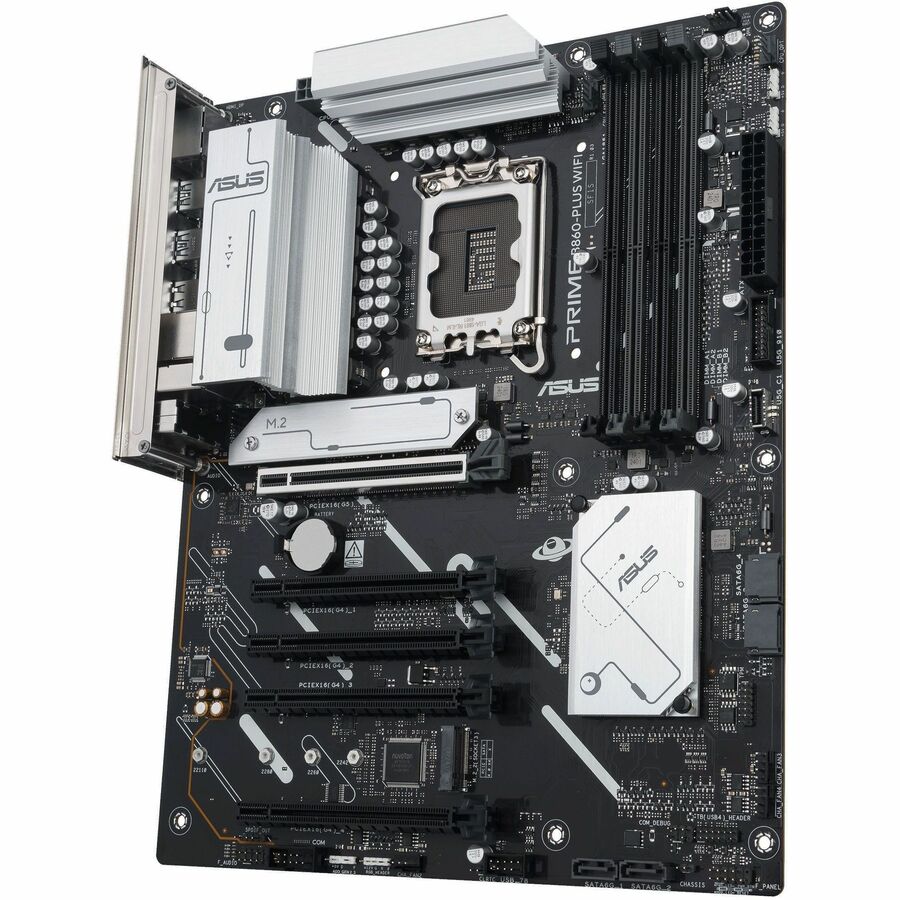 Asus Prime B860-PLUS WIFI Desktop Motherboard - Intel B860 Chipset - Socket LGA-1851 - ATX