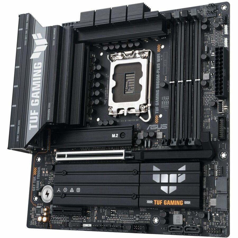 TUF GAMING B860M-PLUS WIFI Gaming Desktop Motherboard - Intel B860 Chipset - Socket LGA-1851 - Micro ATX