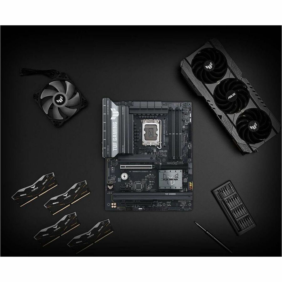 TUF GAMING B860-PLUS WIFI Gaming Desktop Motherboard - Intel B860 Chipset - Socket LGA-1851 - ATX