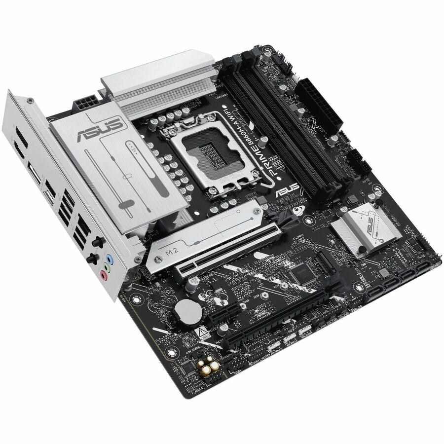 Asus Prime B860M-A WIFI-CSM Desktop Motherboard - Intel B860 Chipset - Socket LGA-1851 - Micro ATX