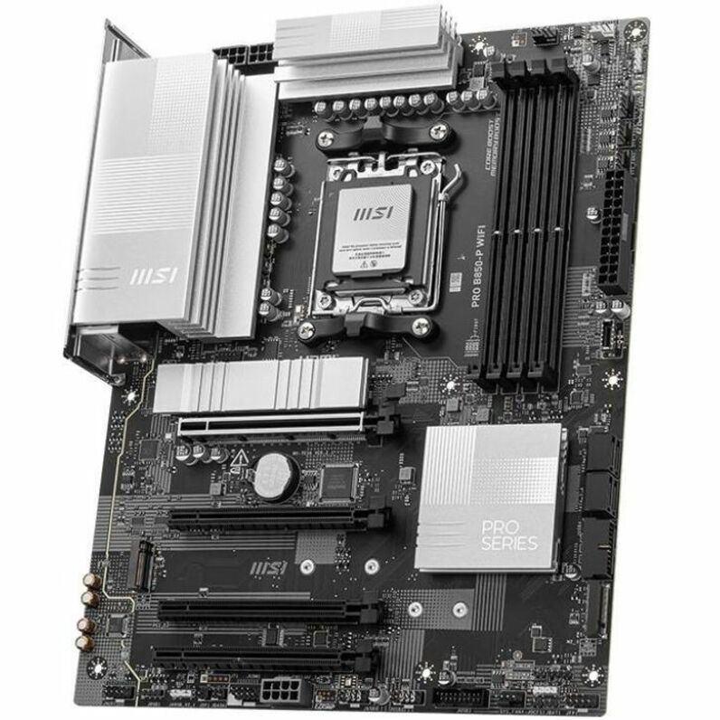 MSI Pro B850-P WIFI Gaming Desktop Motherboard - AMD B850 Chipset - Socket AM5 - ATX