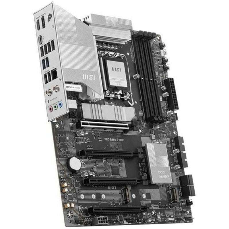 MSI Pro PRO B860-P WIFI Gaming Desktop Motherboard - Intel B860 Chipset - Socket LGA-1851 - ATX