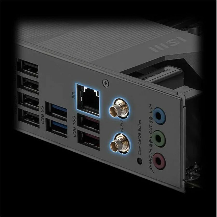 MSI Pro PRO B860-P WIFI Gaming Desktop Motherboard - Intel B860 Chipset - Socket LGA-1851 - ATX