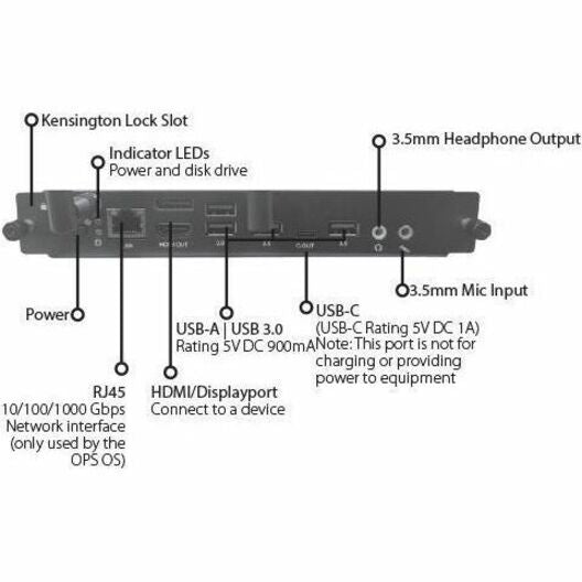 V7 OPSI3-8-256-CHROME Single Board Computer