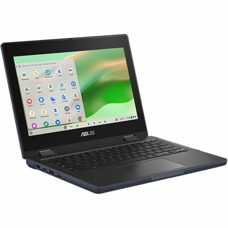 Asus Chromebook CR11 Flip CR1104F CR1104FTA-YZ42T 11.6" Touchscreen Rugged Convertible 2 in 1 Chromebook - HD - Intel N-Series N150 - 4 GB - 32 GB Flash Memory - Mineral Gray