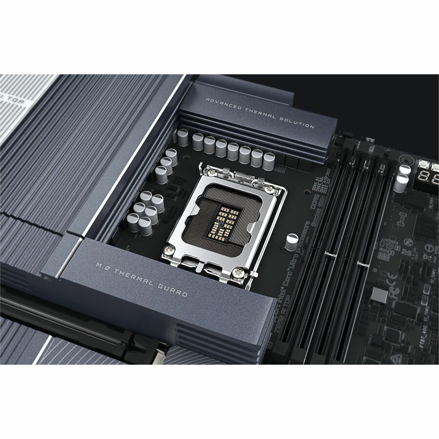 Gigabyte Z890 AI TOP Gaming Desktop Motherboard - Intel Z890 Chipset - Socket LGA-1851 - Extended ATX