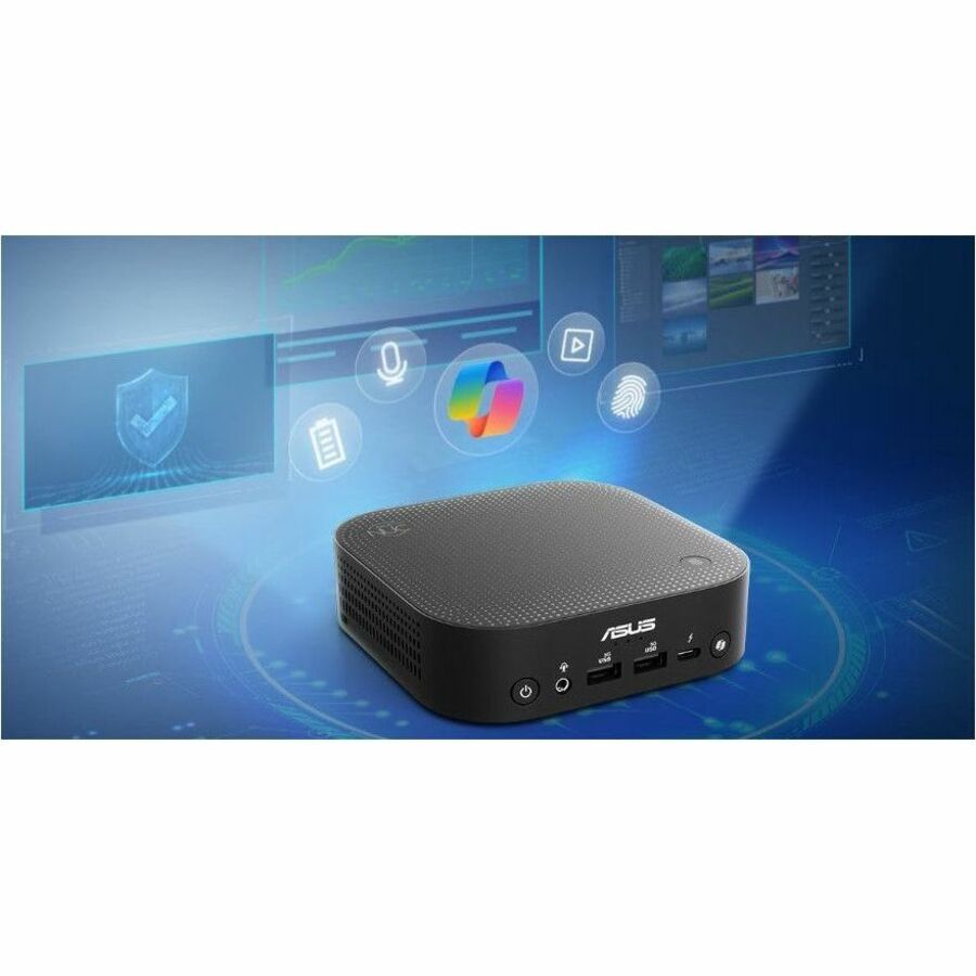 Asus NUC 14 Pro AI RNUC14LNKU5078NU Desktop Computer - Intel Core Ultra 5 226V - 16 GB - 512 GB SSD - Mini PC - Black