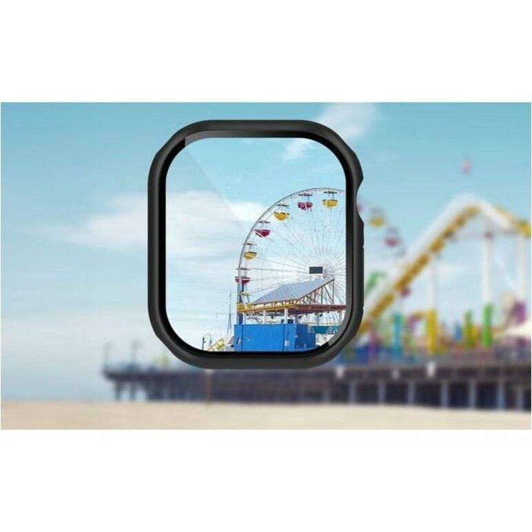 Belkin TemperedCurve 2-in-1 Screen Protector for Apple Watch Series 10 (42mm/black) Black