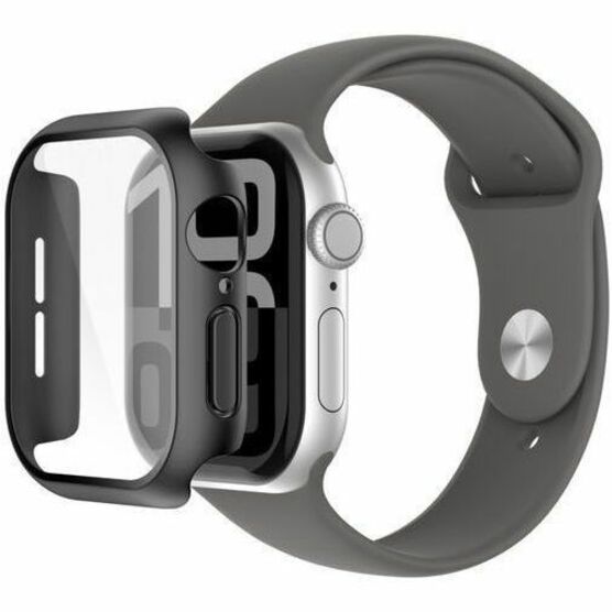 Belkin TemperedCurve 2-in-1 Screen Protector for Apple Watch Series 10 (42mm/black) Black