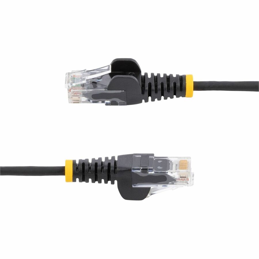 SLIM CAT6 CABLE BLACK LSZH SLIM