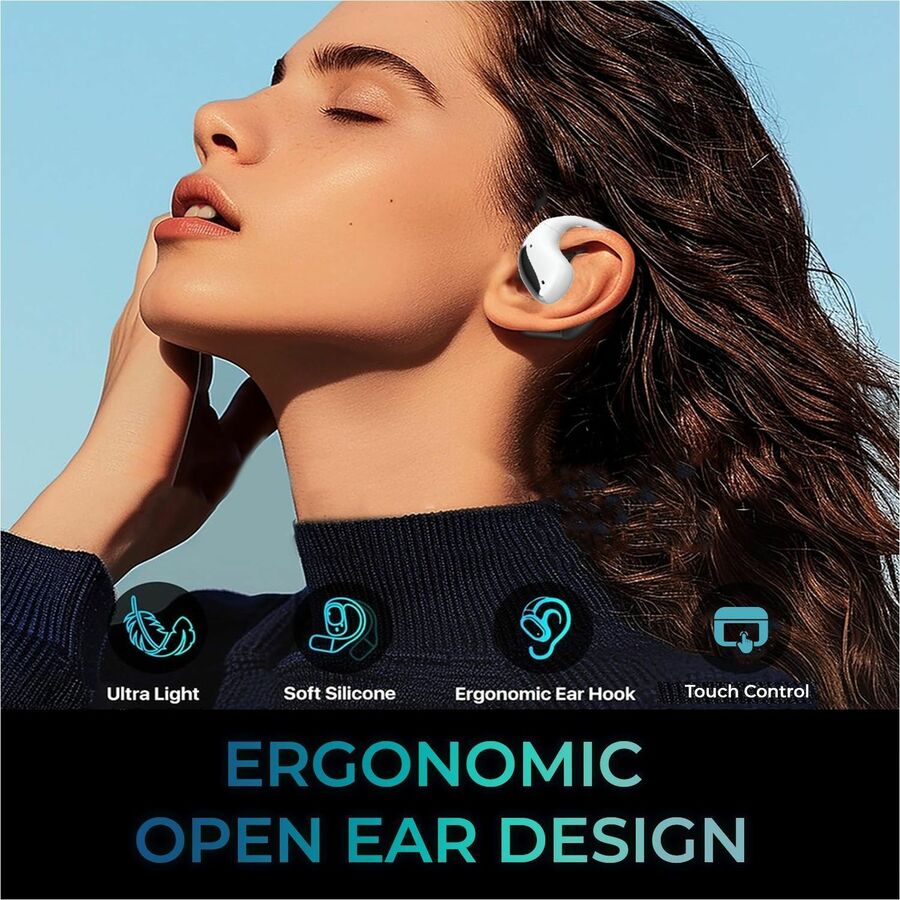 Open Earbuds w/Touch Screen