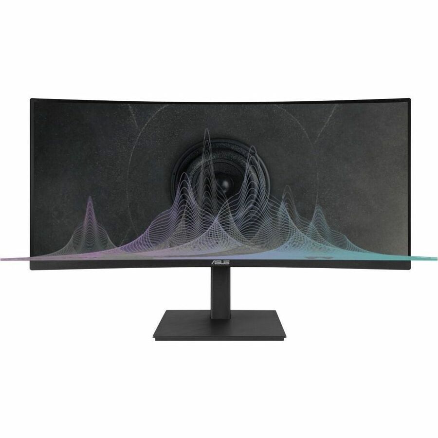 Asus VA34VCPSR 34" Class UW-QHD Curved Screen LED Monitor - 21:9 - Black