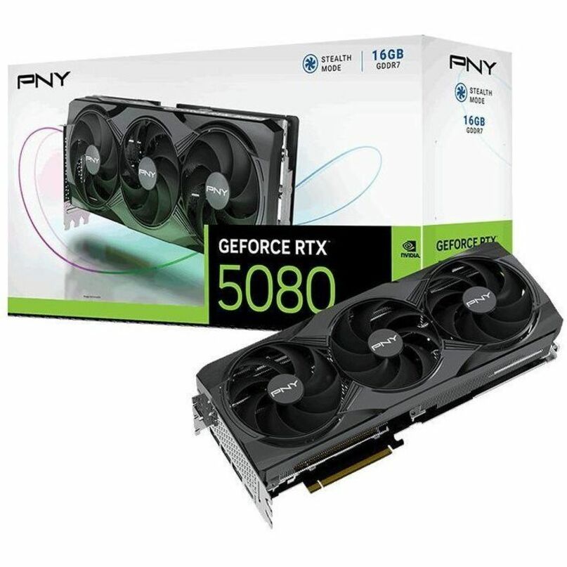 PNY NVIDIA GeForce RTX 5080 Graphic Card - 16 GB GDDR7
