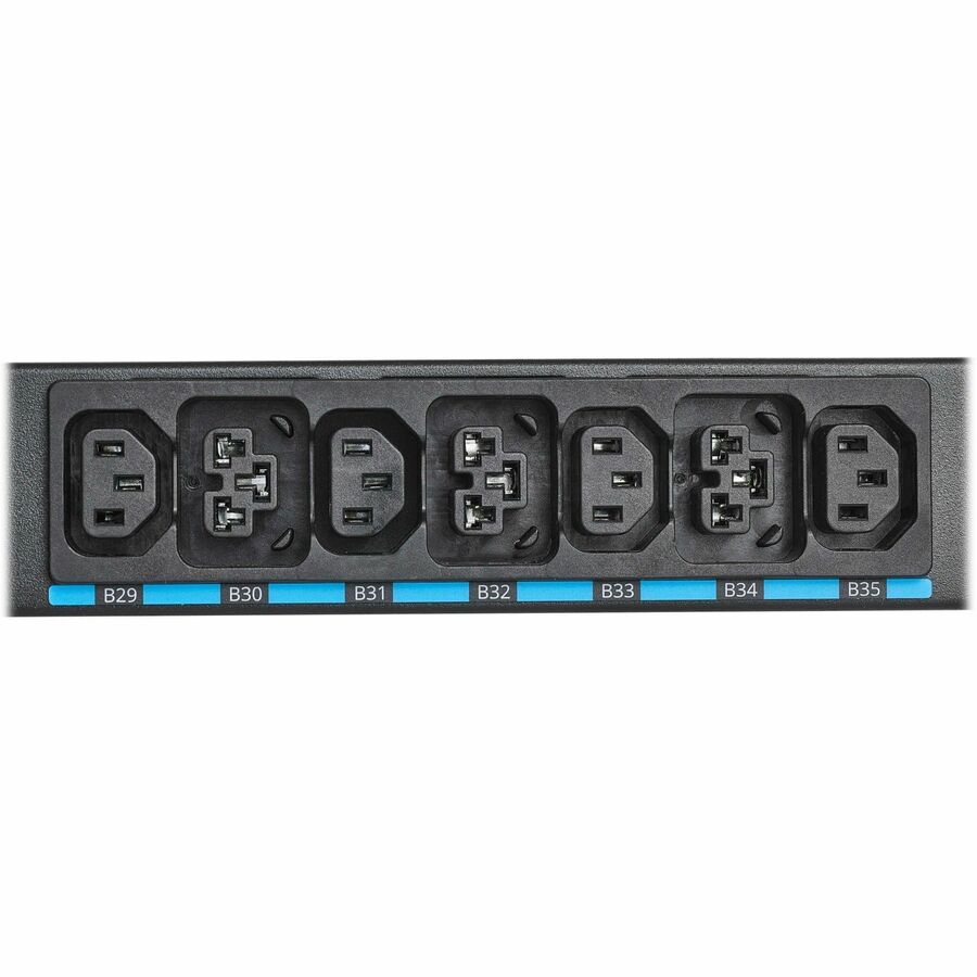 Eaton Universal-Input Managed PDU G4, 208V and 415/240V, 42 Outlets, Input Cable Sold Separately, 72-Inch 0U Vertical