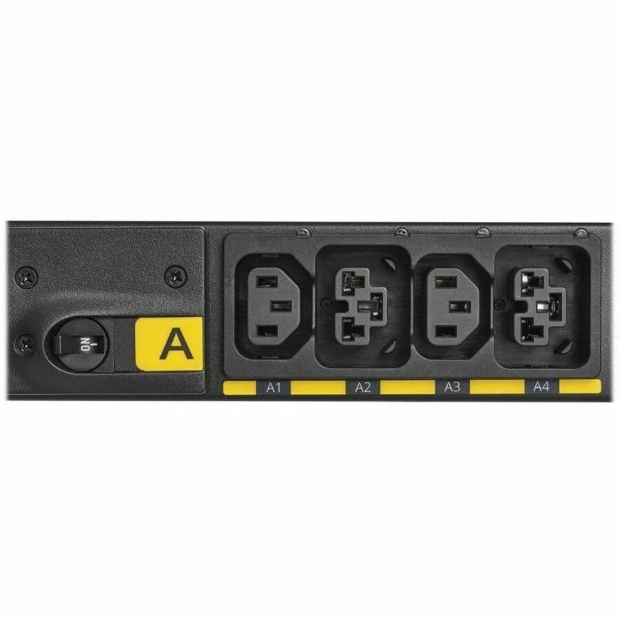 Eaton 3-Phase Managed Rack PDU G4, 208V, 24 Outlets, 24A, 8.6kW, L15-30 Input, 10 ft. Cord, 0U Vertical