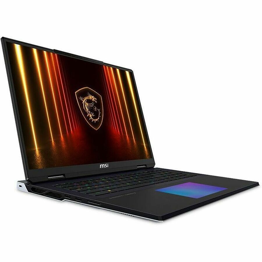 MSI Titan 18 HX AI A2XW Titan 18 HX AI A2XWIG-054US 18" Gaming Notebook - UHD+ - 120 Hz - Intel Core Ultra 9 285HX - 96 GB - 4 TB SSD - Core Black