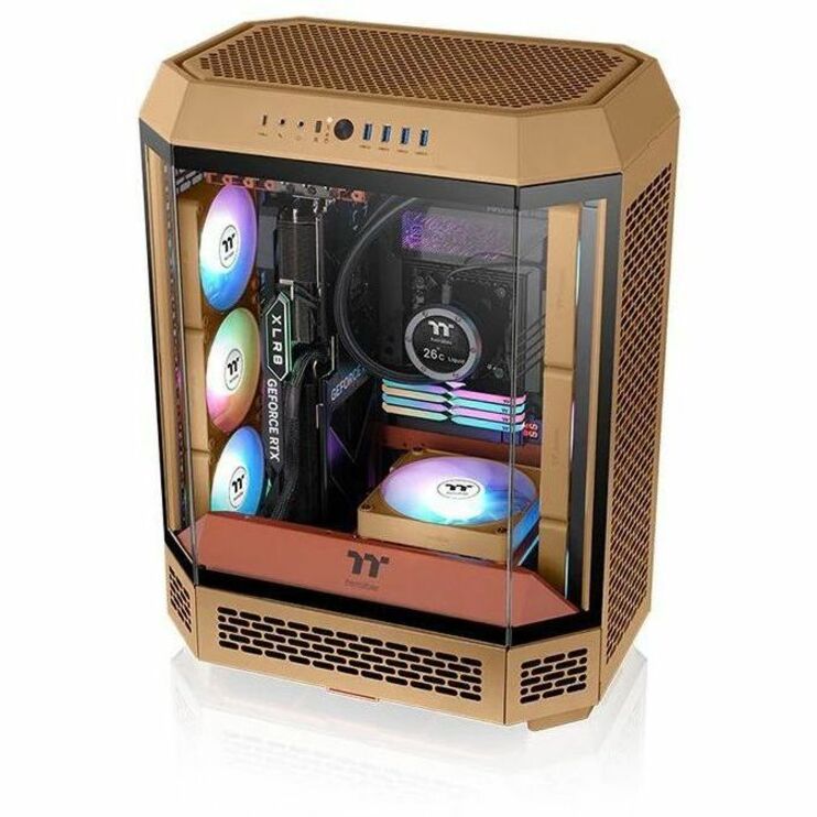 Thermaltake CT140 EX ARGB Sync PC Cooling Fan Gravel Sand (3-Fan Pack)