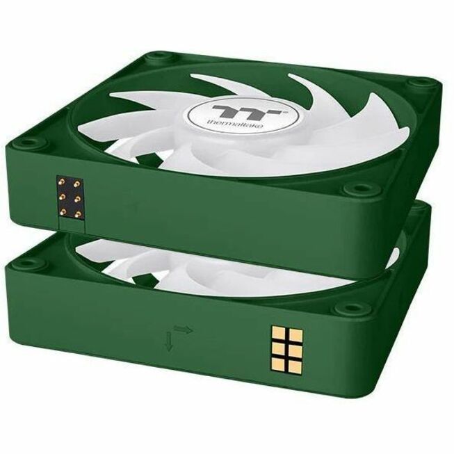 Thermaltake CT120 EX ARGB Sync PC Cooling Fan Racing Green (3-Fan Pack)