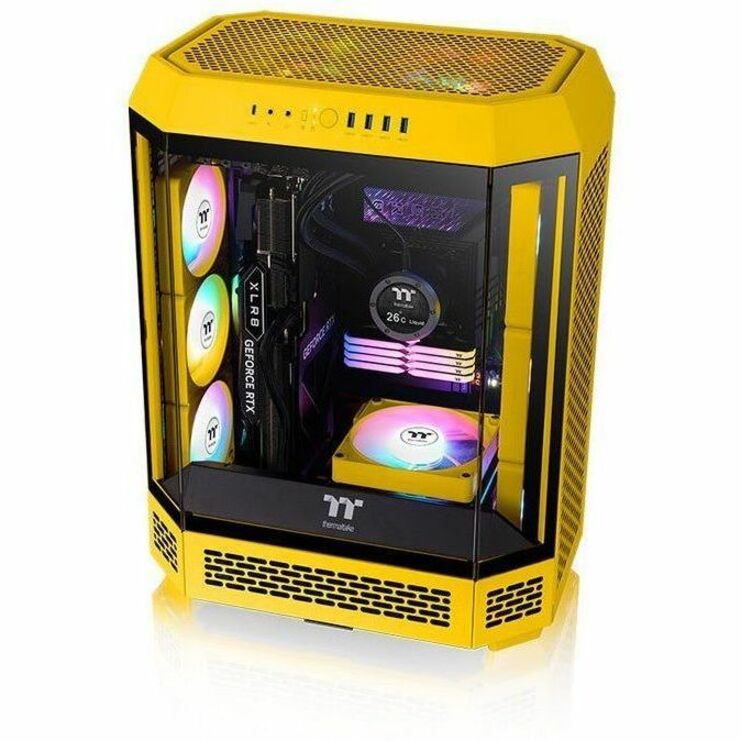 Thermaltake CT120 EX ARGB Sync PC Cooling Fan Bumblebee (3-Fan Pack)