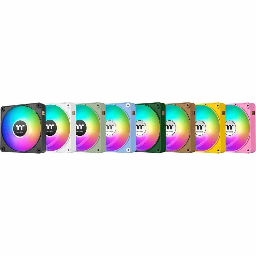 Thermaltake CT140 EX ARGB Sync PC Cooling Fan Racing Green (3-Fan Pack)