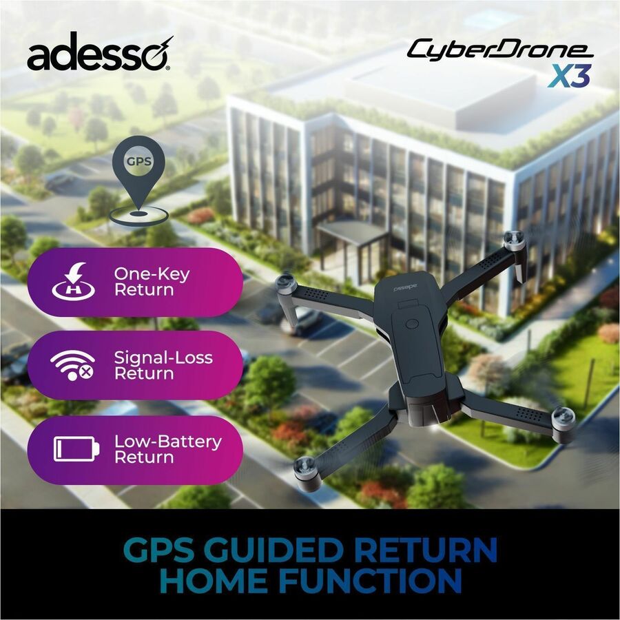 Adesso Drone with 2K FPV Camera , GPS, and WIFI