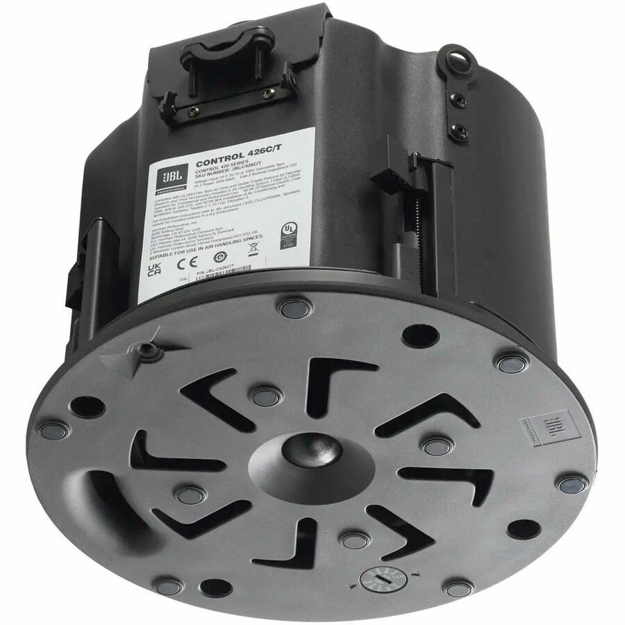 JBL Professional Control 426C/T 2-way Ceiling Mountable, Rail Mountable, Blind Mount Speaker - 75 W RMS - White