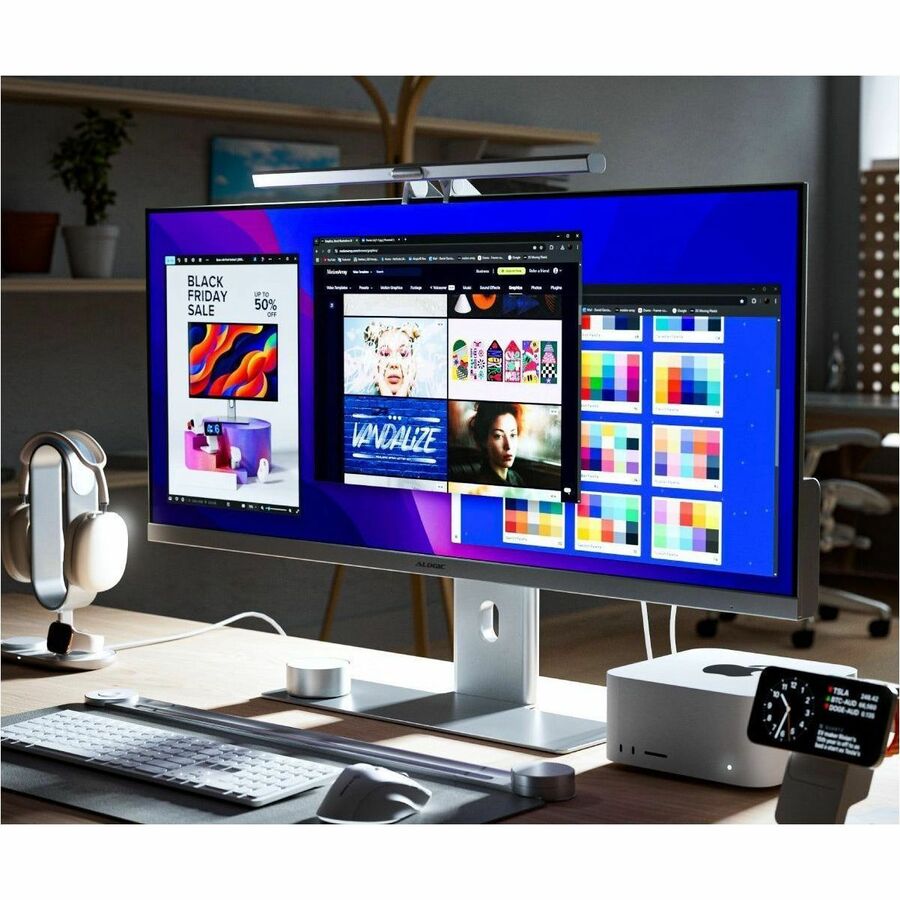 Alogic Webcam - 12 Megapixel - 60 fps - Silver - USB 2.0 Type C