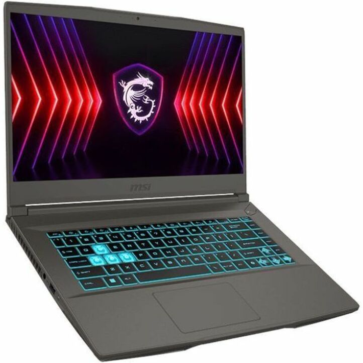 MSI Thin A15 B7U Thin A15 B7UC-473US 15.6" Gaming Notebook - Full HD - 144 Hz - AMD Ryzen 5 7535HS - 16 GB - 512 GB SSD - Black