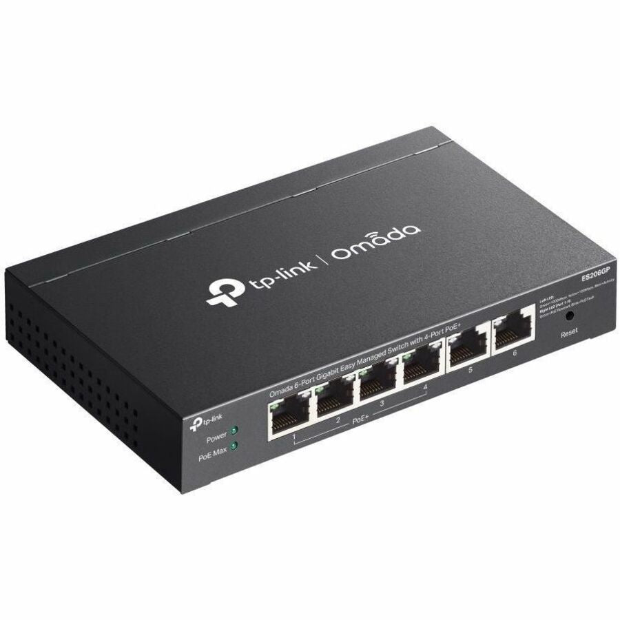 TP-Link Omada 6-Port Gigabit Easy Managed Switch with 4-Port PoE+