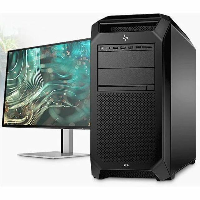 HP Z8 G5 Workstation - Intel Xeon Silver 4514Y - 64 GB - 512 GB SSD - Tower - Black