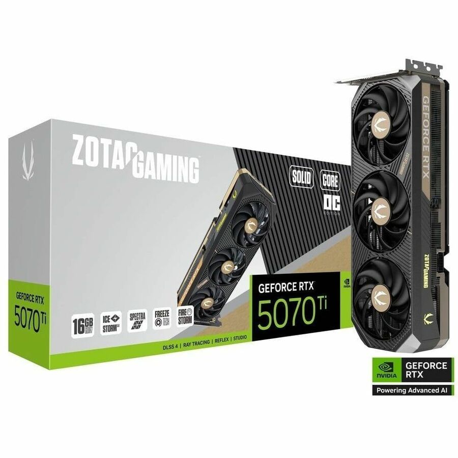 Zotac NVIDIA GeForce RTX 5070 Ti Graphic Card - 16 GB GDDR7